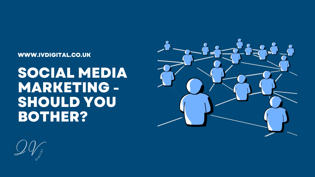 Social media marketing graphic