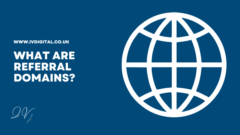 What are referral domains graphic